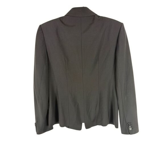 Ann Taylor Black All Season Wool Blazer- size 8 - Picture 2 of 6